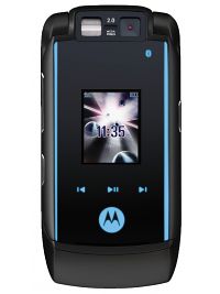 Motorola RAZR V3x blue